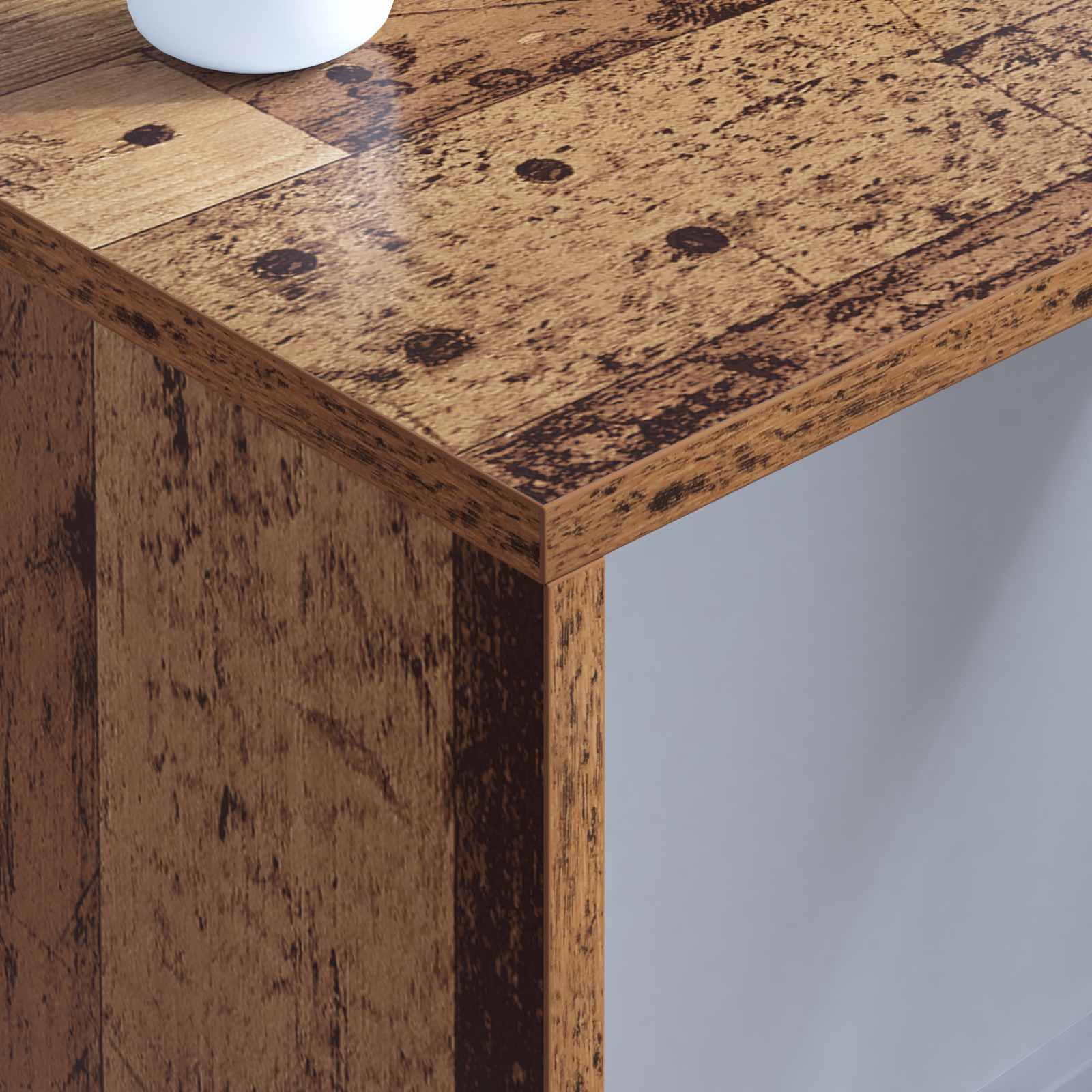 Wandtisch Wandmontiert Altholz 80 x 45 x 30 cm Holzwerkstoff