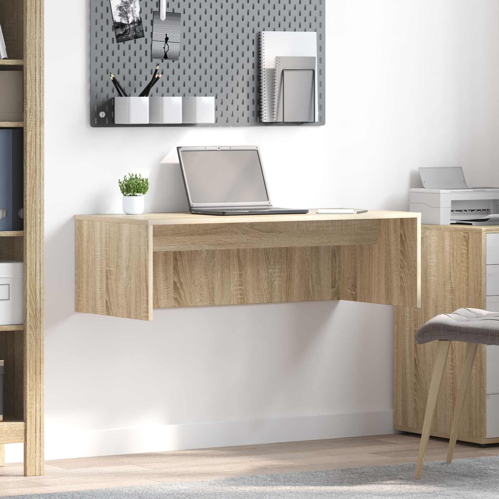 Wandtisch Sonoma-Eiche 100 x 45 x 30 cm Holzwerkstoff