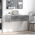 Wandtisch Beton Grau 100 x 45 x 30 cm Holzwerkstoff