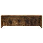 Wandtisch Geräucherte Eiche 100 x 45 x 30 cm Holzwerkstoff