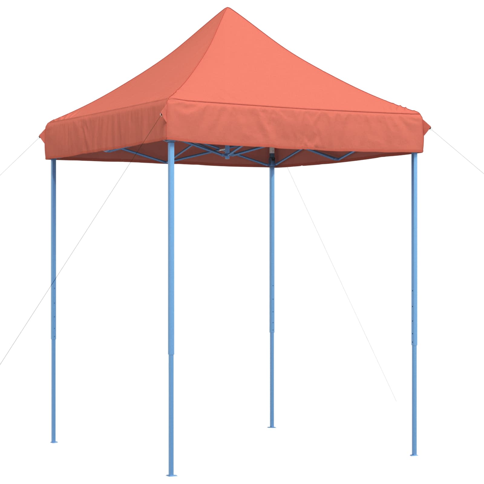 Party-Zelt Terrakotta 200 x 200 x 306 cm Oxford-Stoff
