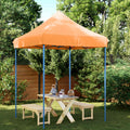 Party-Zelt Orange 200 x 200 x 306 cm Oxford-Stoff
