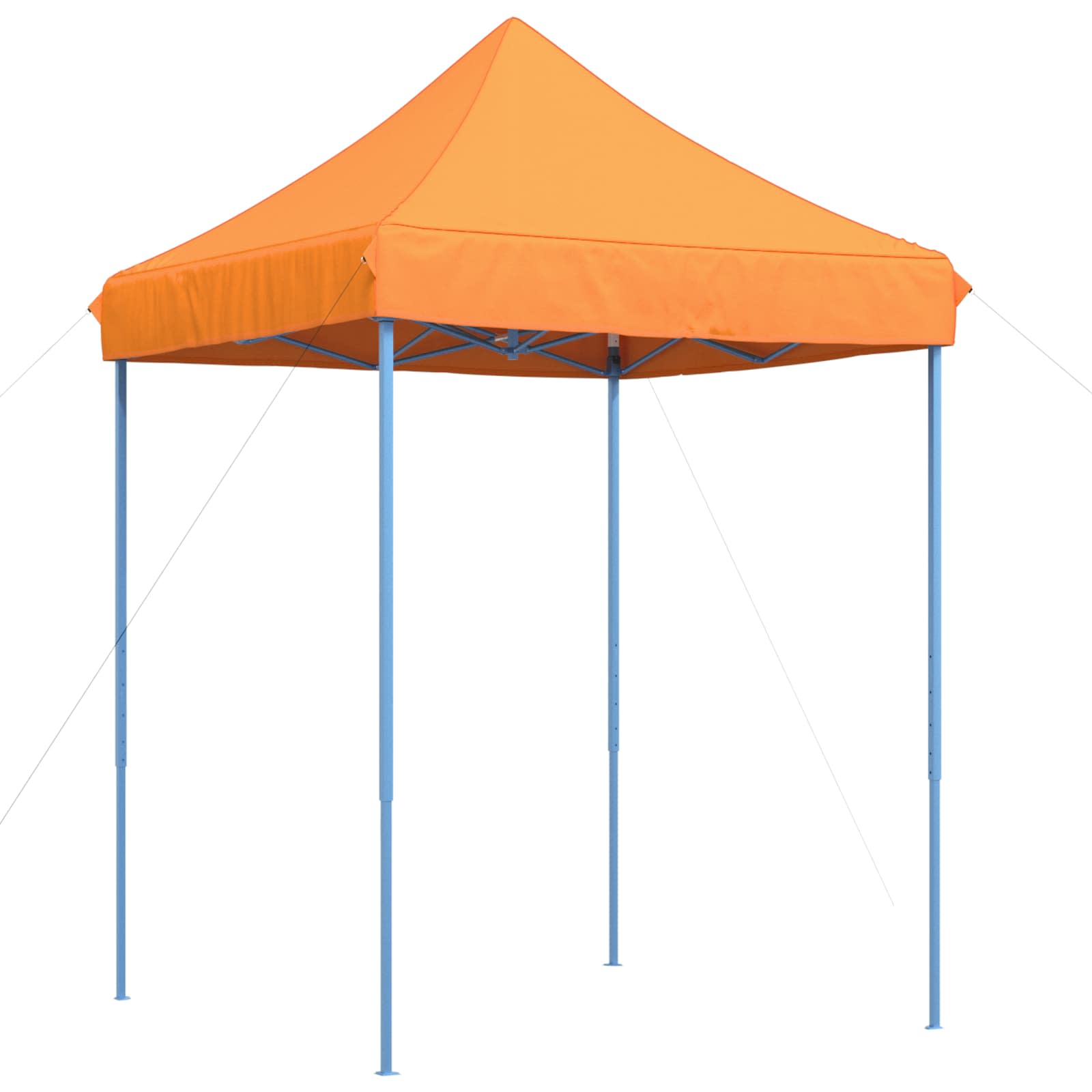 Party-Zelt Orange 200 x 200 x 306 cm Oxford-Stoff