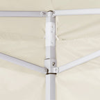 Party-Zelt Creme 200 x 200 x 315 cm Oxford-Stoff