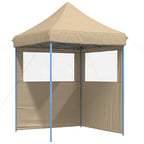 Party-Zelt Beige 200 x 200 x 306 cm Oxford-Stoff