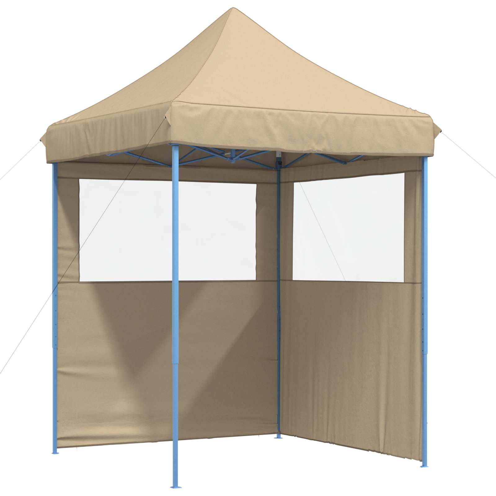 Party-Zelt Beige 200 x 200 x 306 cm Oxford-Stoff