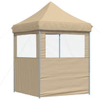 Party-Zelt Beige 200 x 200 x 306 cm Oxford-Stoff
