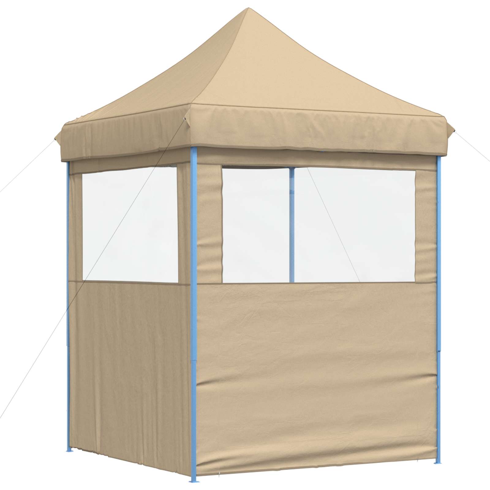 Party-Zelt Beige 200 x 200 x 306 cm Oxford-Stoff