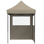 Party-Zelt Taupe 200 x 200 x 306 cm Oxford-Stoff