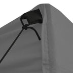 Party-Zelt Anthrazit 200 x 200 x 315 cm Oxford-Stoff