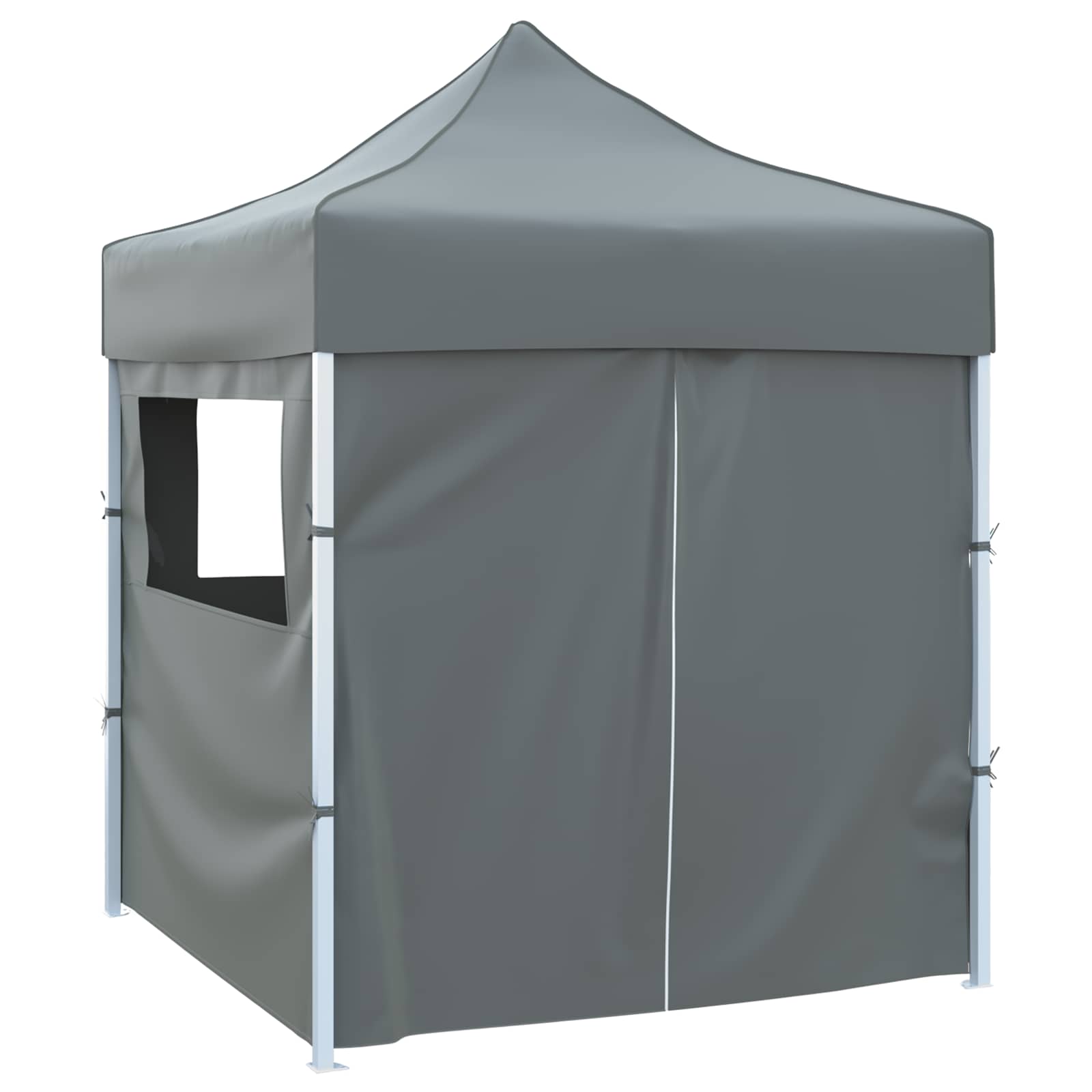 Party-Zelt Anthrazit 200 x 200 x 315 cm Oxford-Stoff