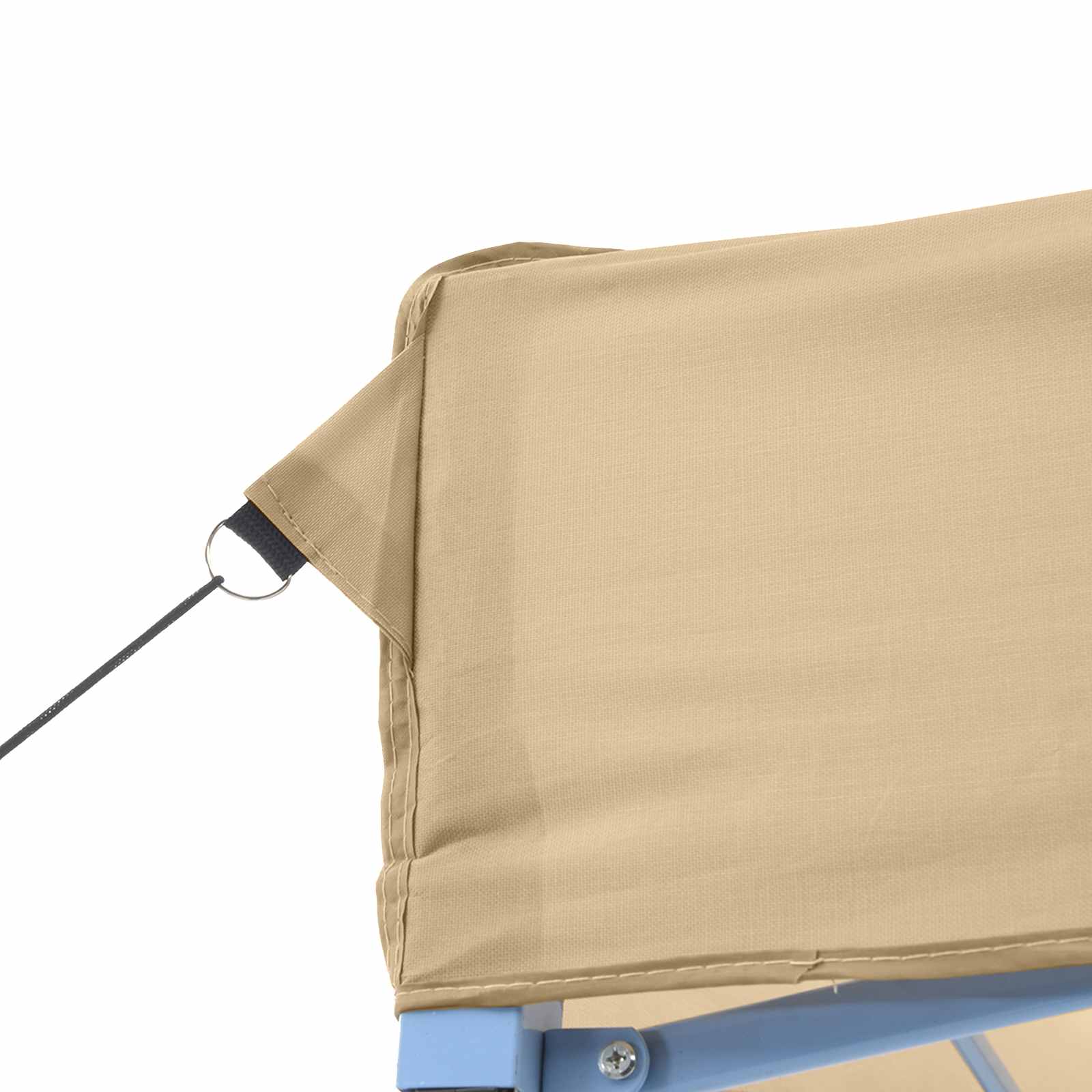 Party-Zelt Beige 200 x 200 x 306 cm Oxford-Stoff