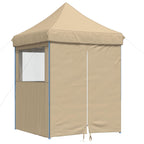 Party-Zelt Beige 200 x 200 x 306 cm Oxford-Stoff