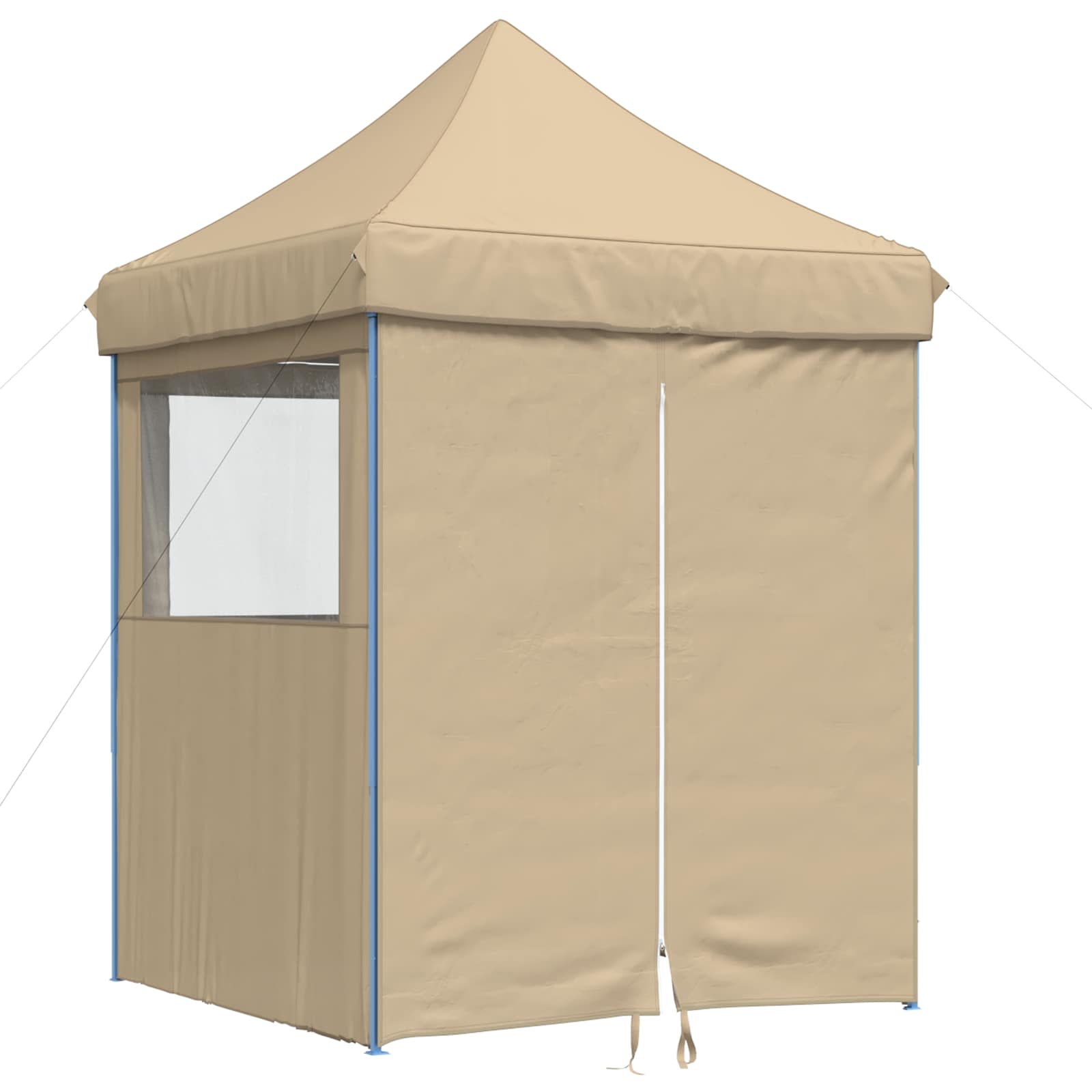 Party-Zelt Beige 200 x 200 x 306 cm Oxford-Stoff