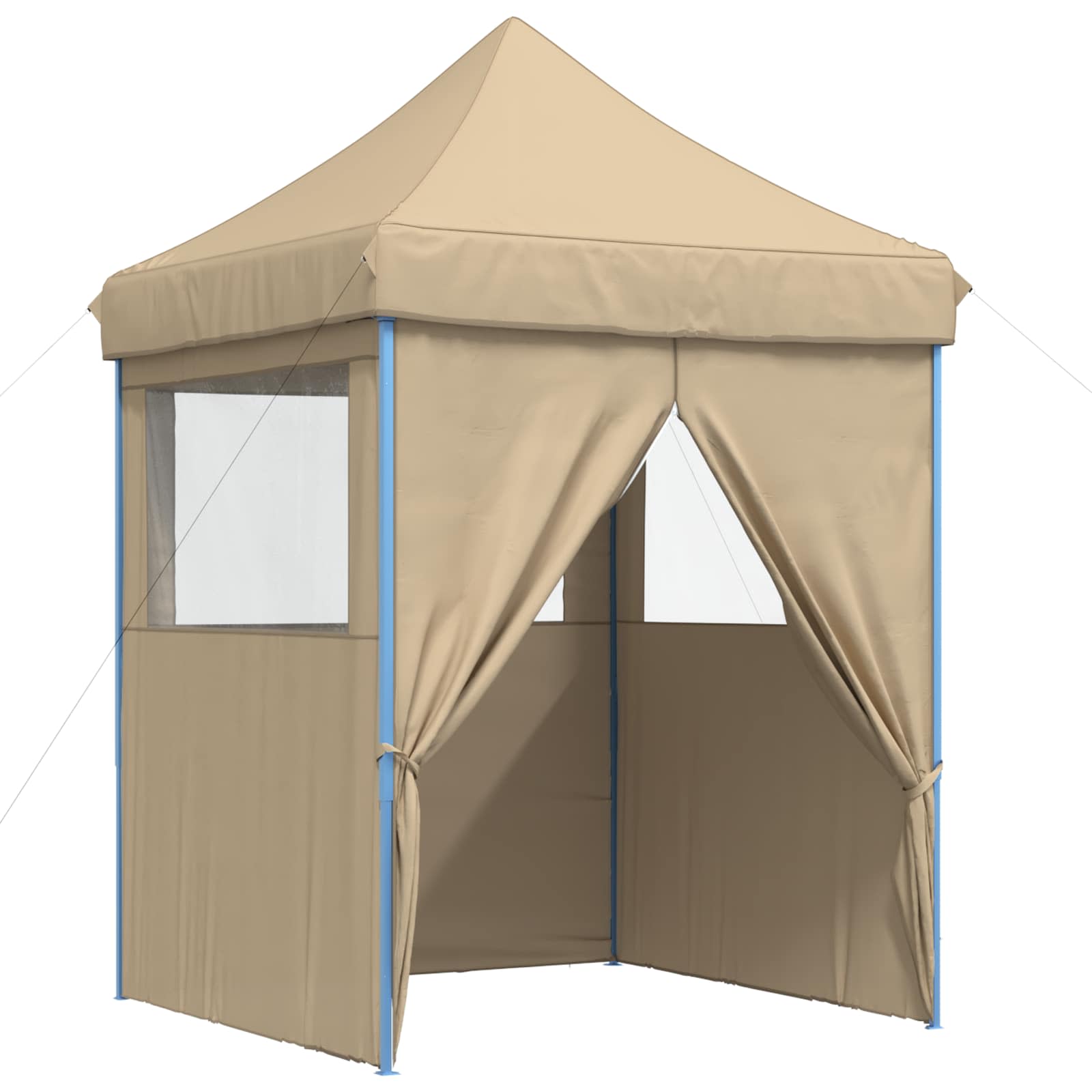 Party-Zelt Beige 200 x 200 x 306 cm Oxford-Stoff