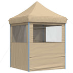Party-Zelt Beige 200 x 200 x 306 cm Oxford-Stoff