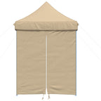 Party-Zelt Beige 200 x 200 x 306 cm Oxford-Stoff