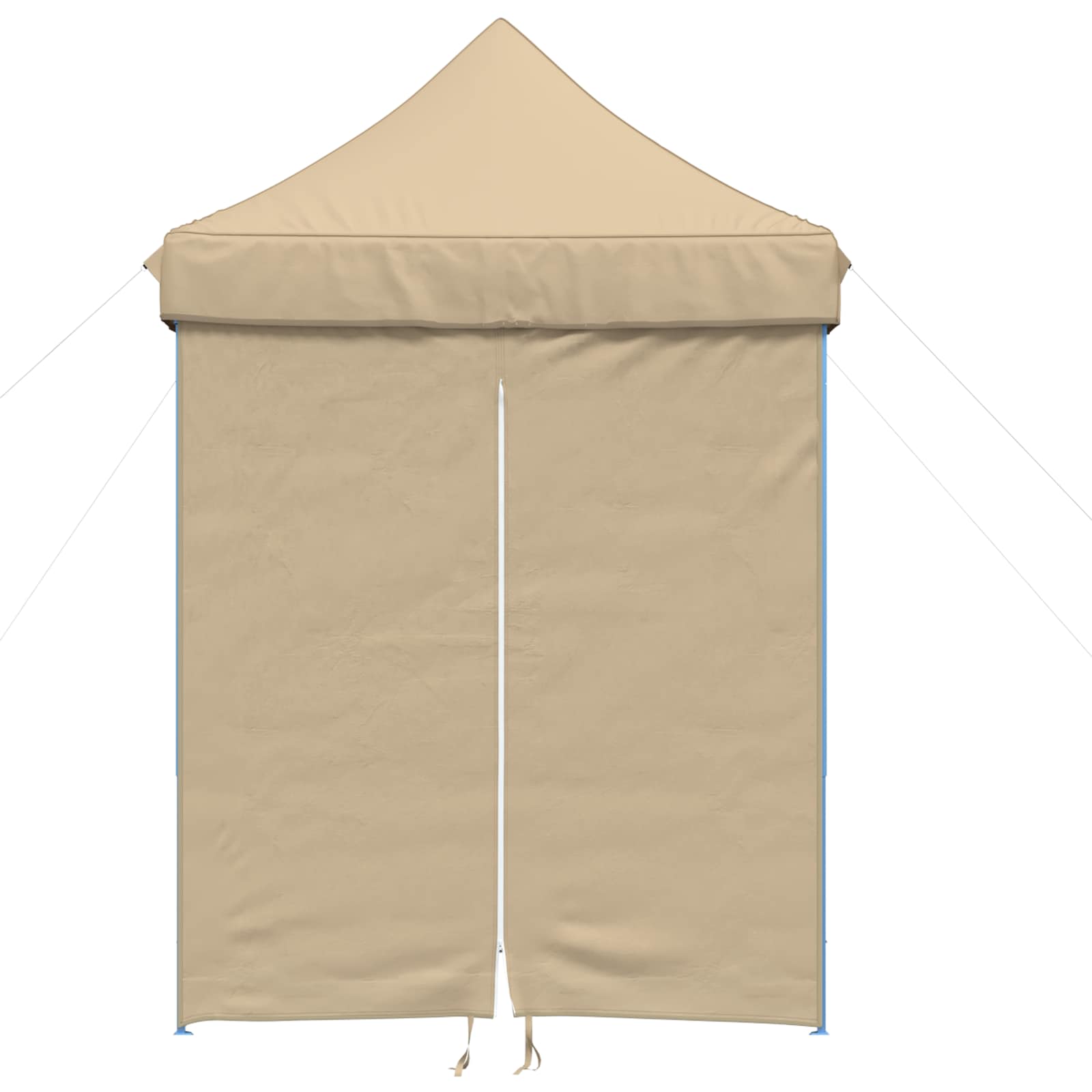 Party-Zelt Beige 200 x 200 x 306 cm Oxford-Stoff