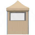 Party-Zelt Beige 200 x 200 x 306 cm Oxford-Stoff