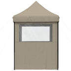 Party-Zelt Taupe 200 x 200 x 306 cm Oxford-Stoff