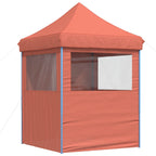 Party-Zelt Terrakotta 200 x 200 x 306 cm Oxford-Stoff
