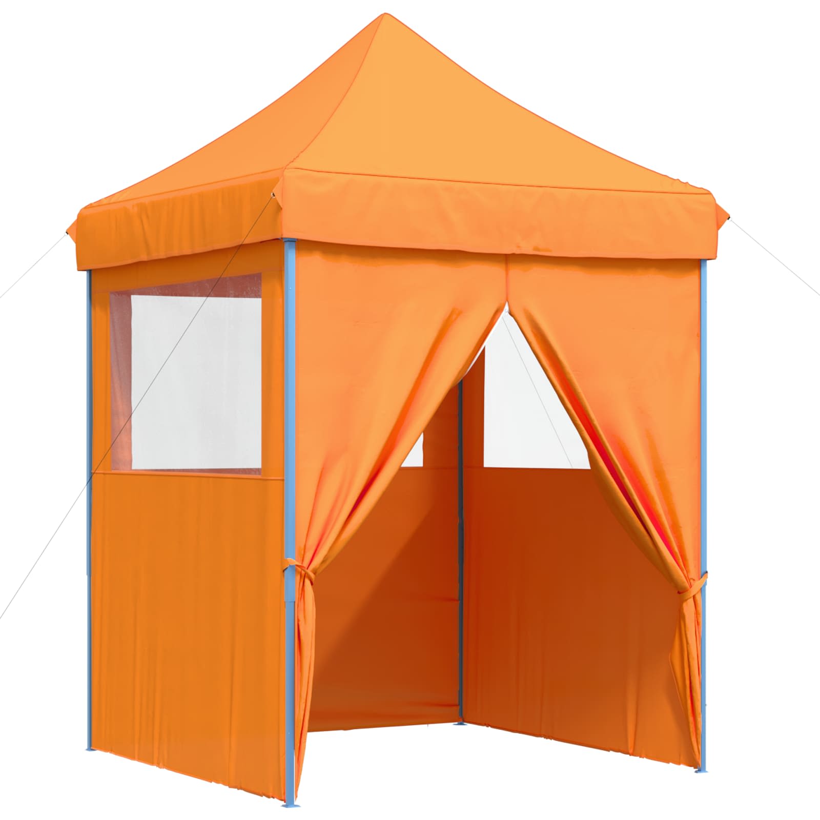Party-Zelt Orange 200 x 200 x 306 cm Oxford-Stoff