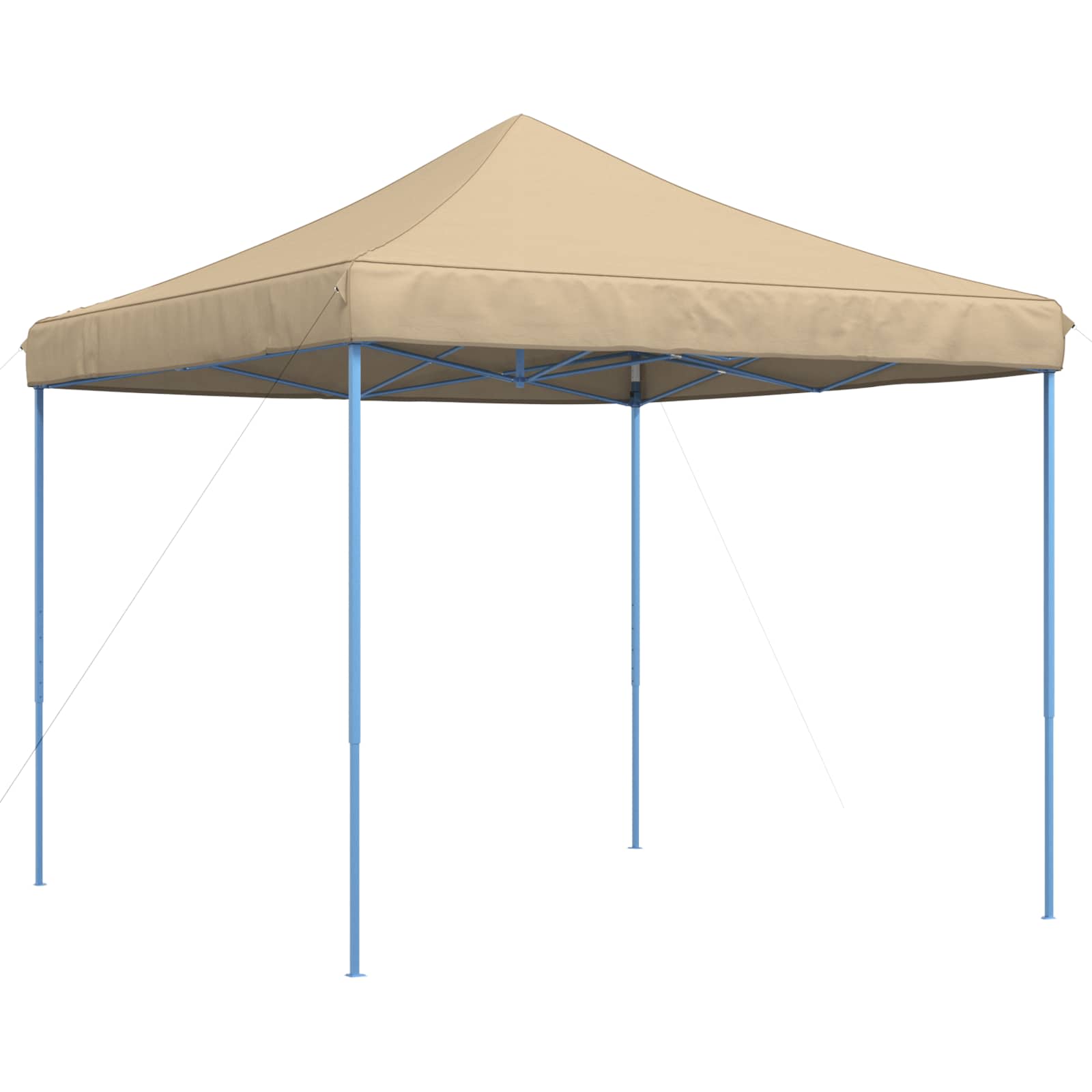 Party-Zelt Beige 292 x 292 x 315 cm Oxford-Stoff