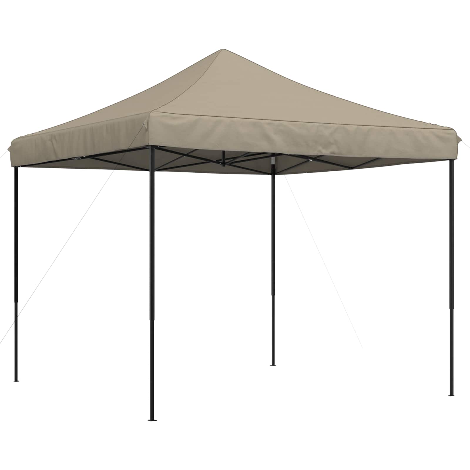 Party-Zelt Taupe 292 x 292 x 315 cm Oxford-Stoff