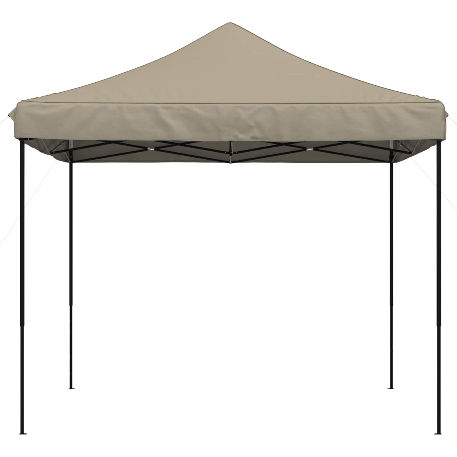 Party-Zelt Taupe 292 x 292 x 315 cm Oxford-Stoff
