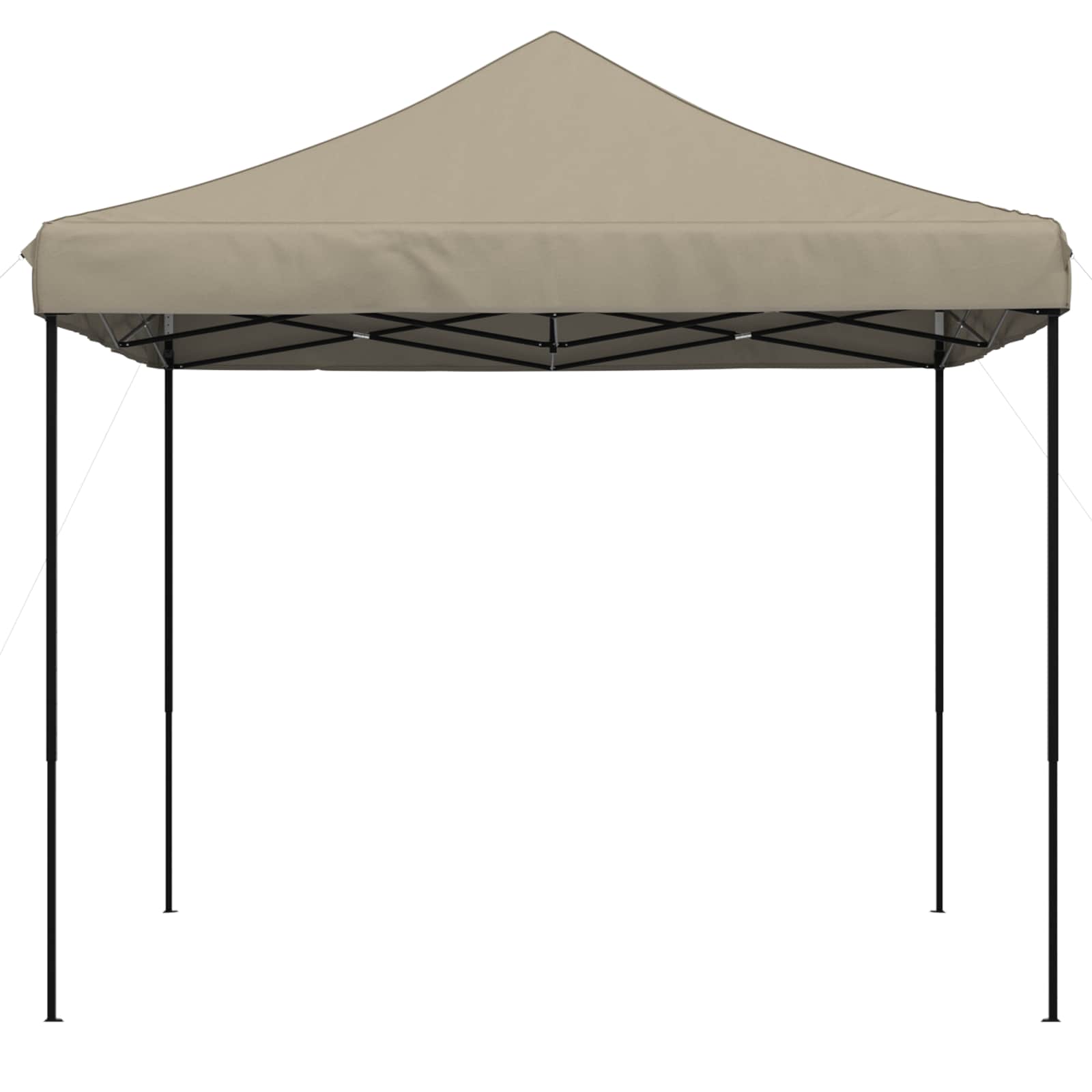Party-Zelt Taupe 292 x 292 x 315 cm Oxford-Stoff