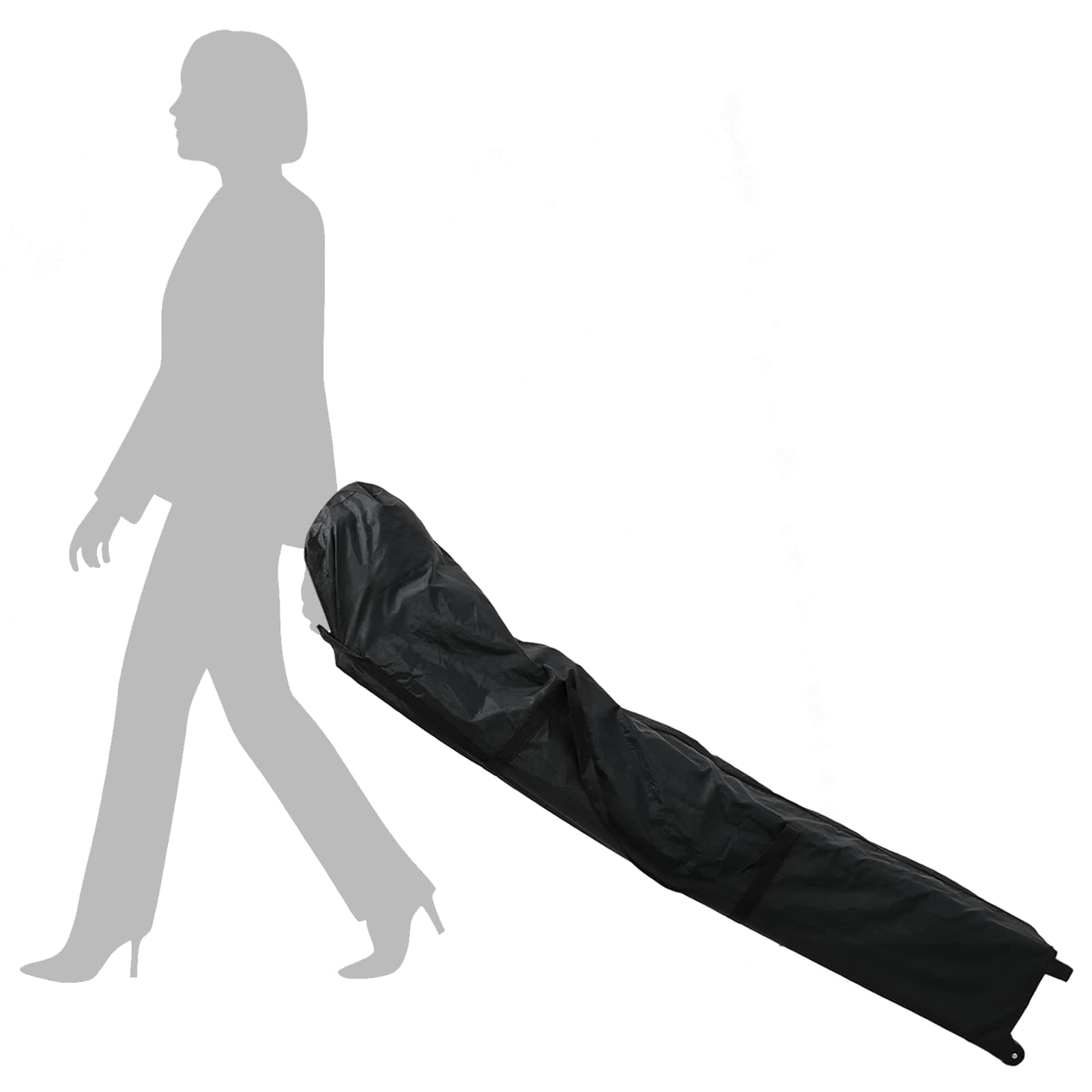 Party-Zelt Terrakotta 292 x 292 x 315 cm Oxford-Stoff
