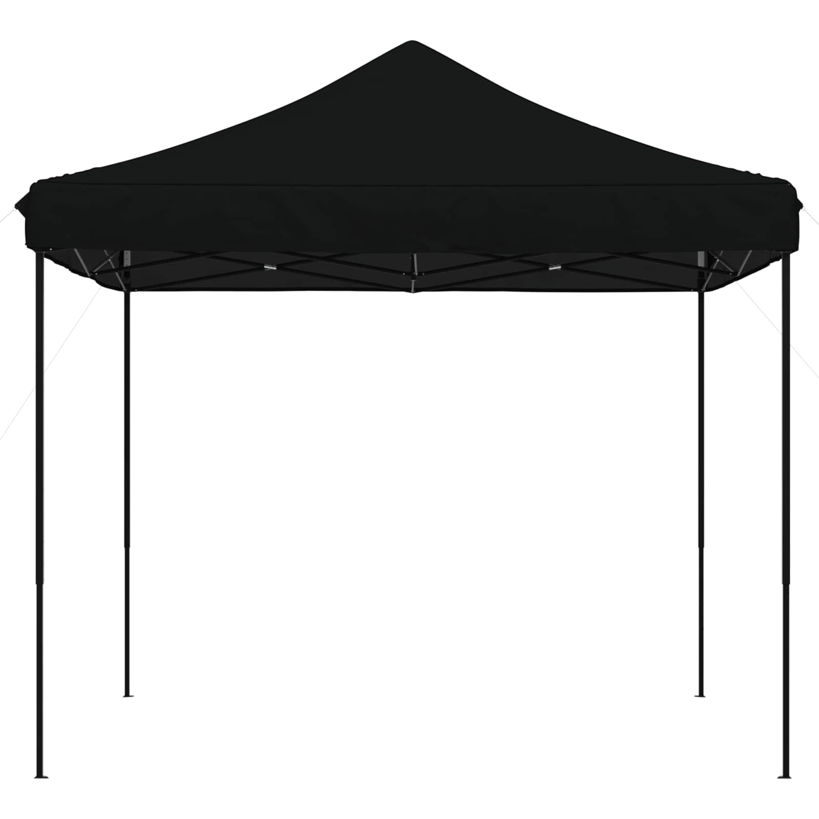Party-Zelt Schwarz 292 x 292 x 315 cm Oxford-Stoff