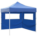 Party-Zelt Blau 291 x 291 x 315 cm Oxford-Stoff