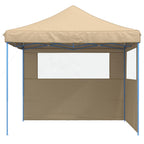 Party-Zelt Beige 292 x 292 x 315 cm Oxford-Stoff