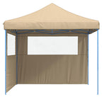 Party-Zelt Beige 292 x 292 x 315 cm Oxford-Stoff