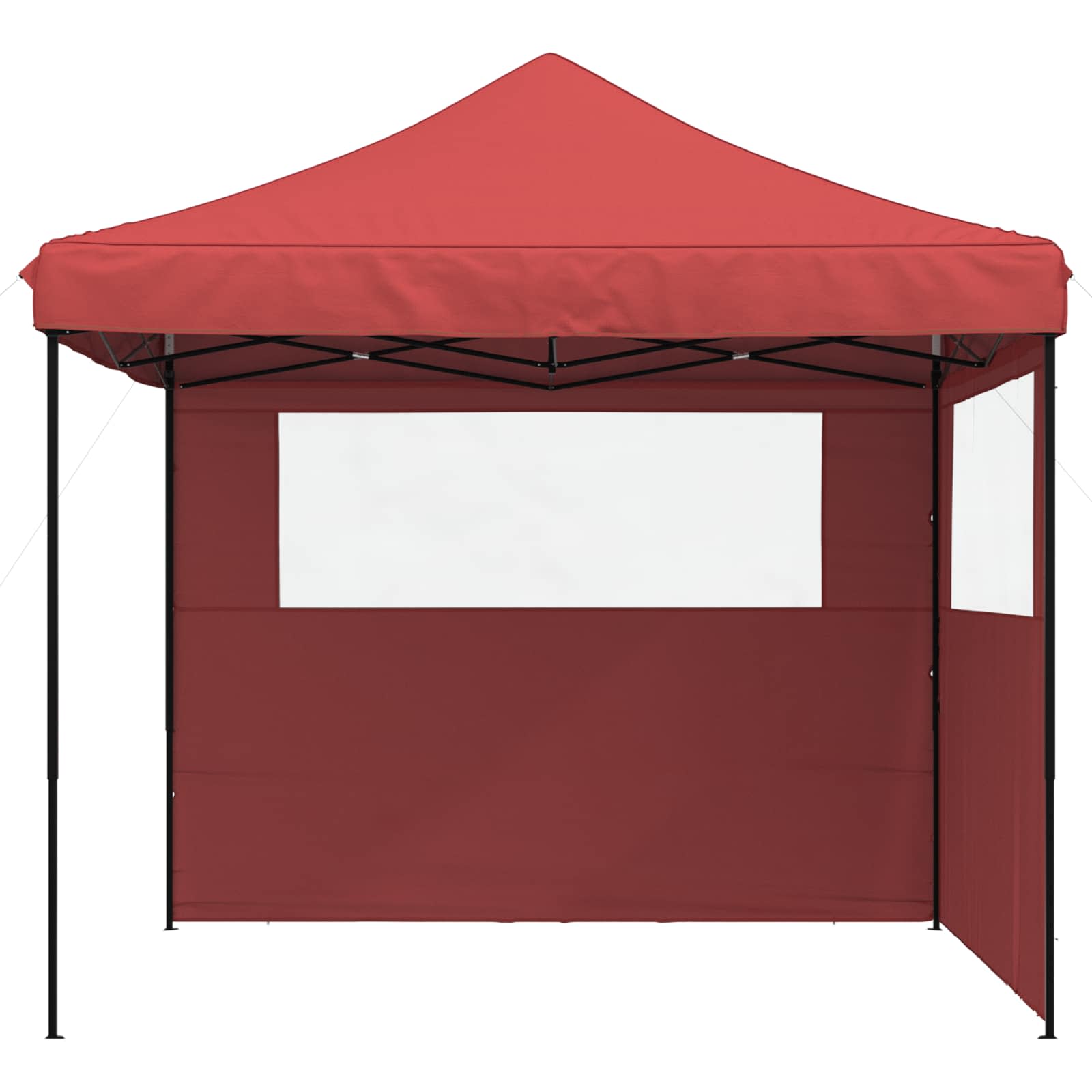 Party-Zelt Bordeauxrot 292 x 292 x 315 cm Oxford-Stoff