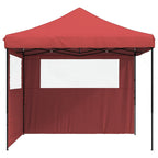 Party-Zelt Bordeauxrot 292 x 292 x 315 cm Oxford-Stoff