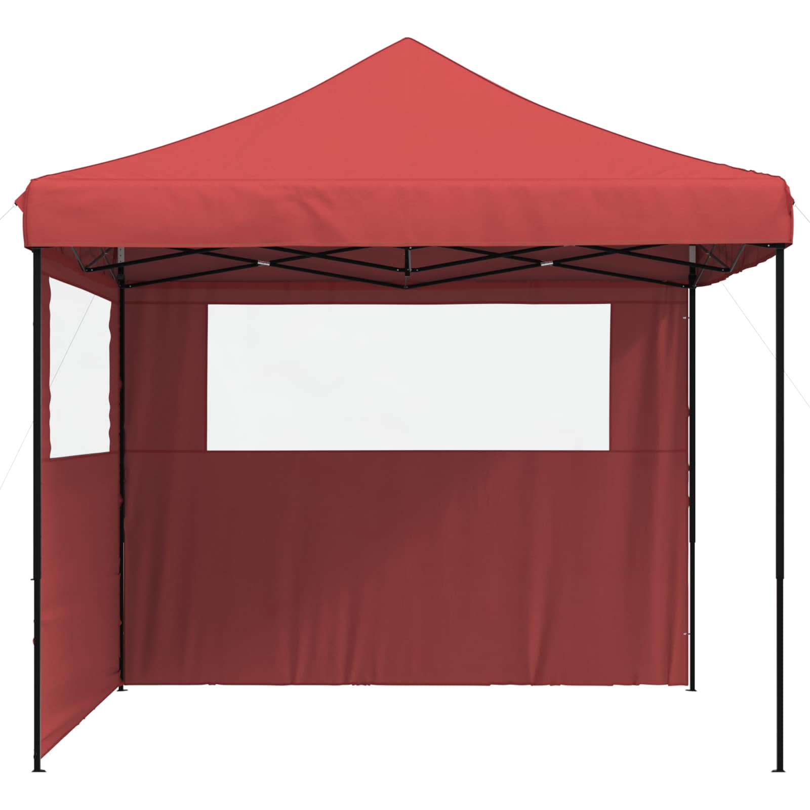Party-Zelt Bordeauxrot 292 x 292 x 315 cm Oxford-Stoff