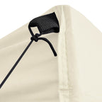 Party-Zelt Creme 291 x 291 x 315 cm Oxford-Stoff