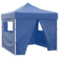 Party-Zelt Blau 291 x 291 x 315 cm Oxford-Stoff
