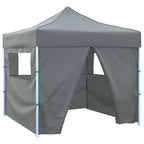 Party-Zelt Anthrazit 291 x 291 x 315 cm Oxford-Stoff