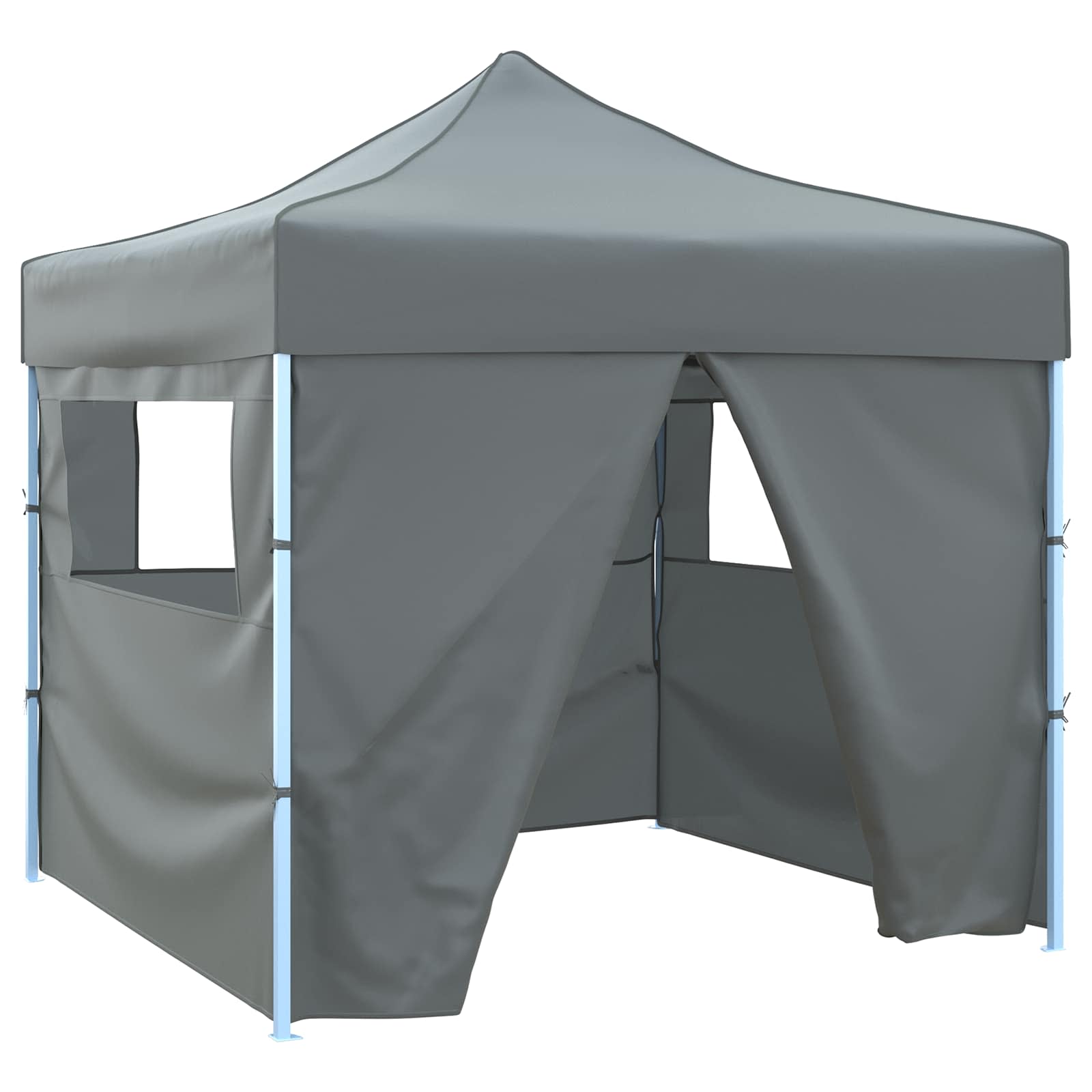 Party-Zelt Anthrazit 291 x 291 x 315 cm Oxford-Stoff