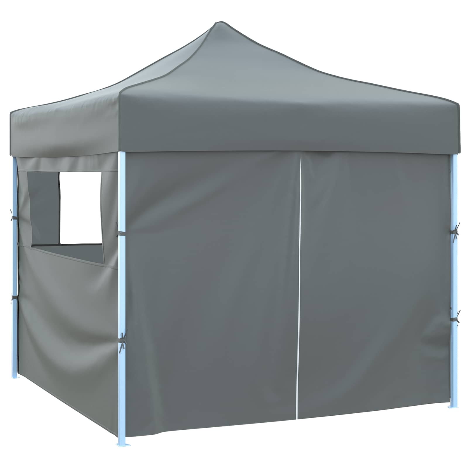 Party-Zelt Anthrazit 291 x 291 x 315 cm Oxford-Stoff