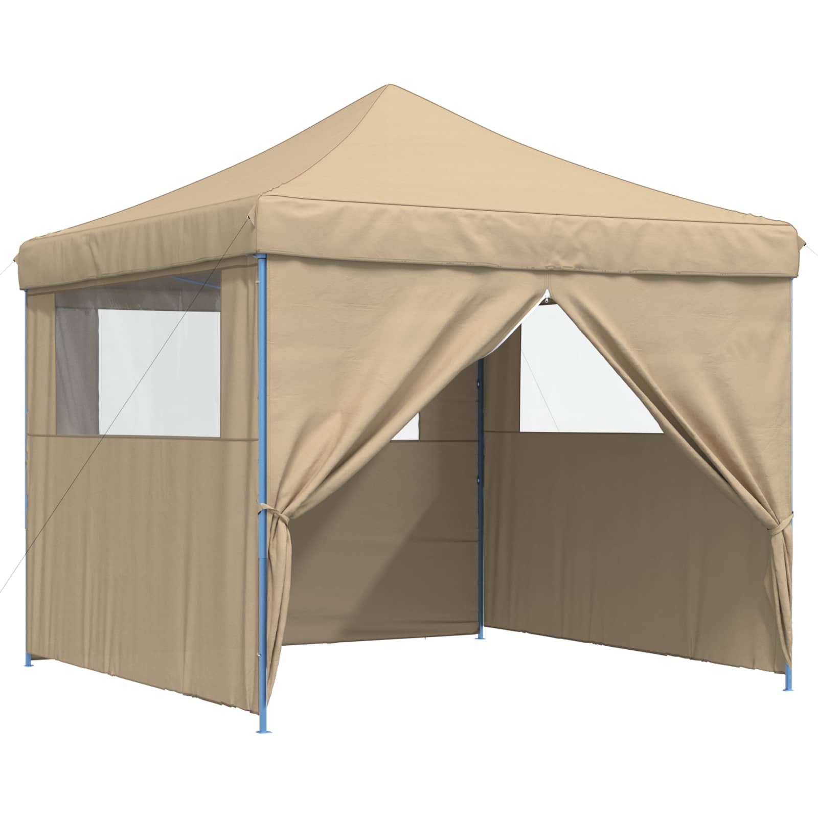 Party-Zelt Beige 292 x 292 x 315 cm Oxford-Stoff