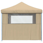 Party-Zelt Beige 292 x 292 x 315 cm Oxford-Stoff