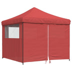 Party-Zelt Bordeauxrot 292 x 292 x 315 cm Oxford-Stoff