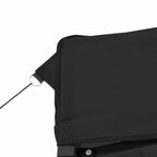 Party-Zelt Schwarz 292 x 292 x 315 cm Oxford-Stoff
