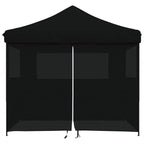Party-Zelt Schwarz 292 x 292 x 315 cm Oxford-Stoff
