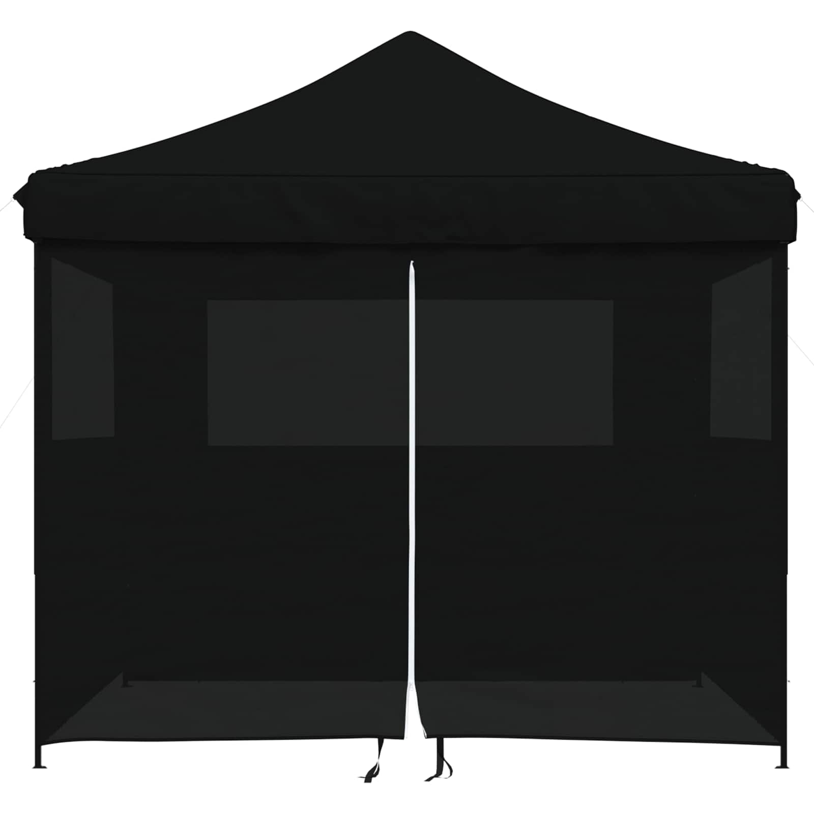 Party-Zelt Schwarz 292 x 292 x 315 cm Oxford-Stoff