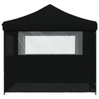 Party-Zelt Schwarz 292 x 292 x 315 cm Oxford-Stoff
